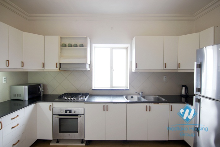 Big and bright two bedrooms apartment for rent near Vincom Center, Hai Ba Trung district